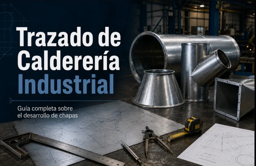 ¿Qué es el trazado de calderería industrial? Guía práctica para caldereros